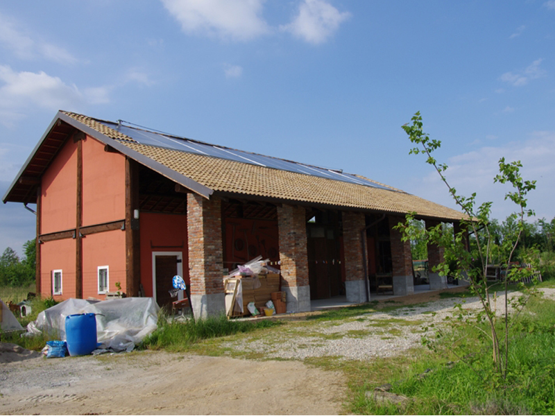 NUOVA COSTRUZIONE AGRITURISMO "CASCINA LEMA" IN BIOEDILIZIA